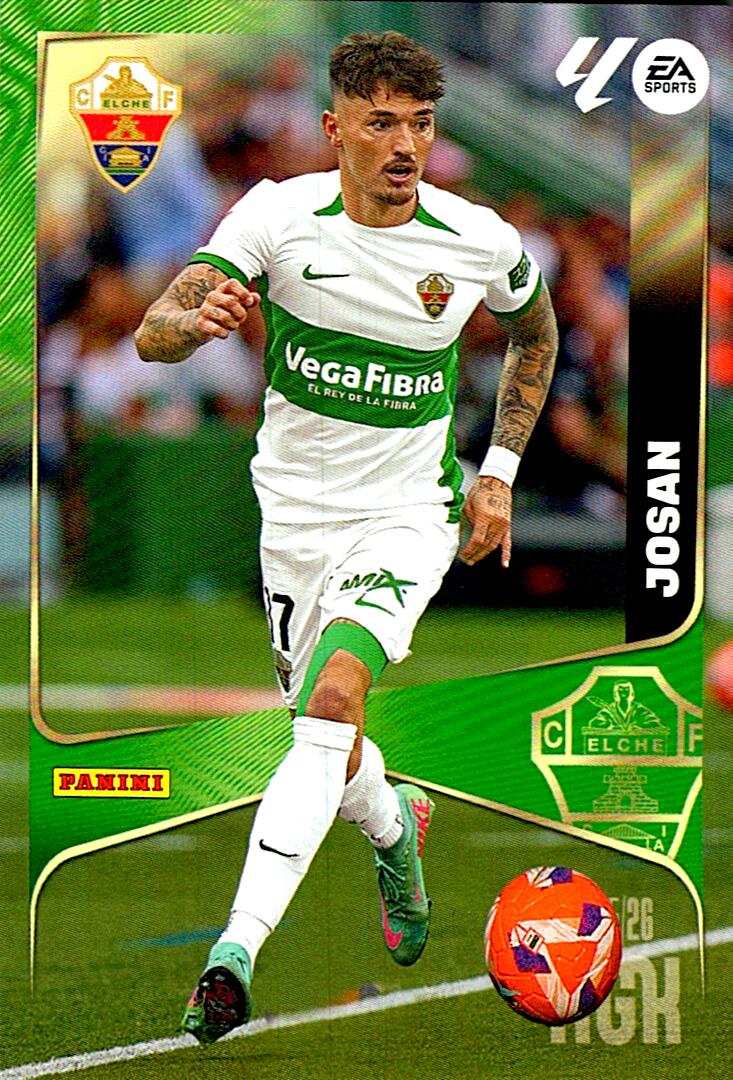 MEGACRACKS 2025/2026 ELCHE CF JOSAN Nº140
