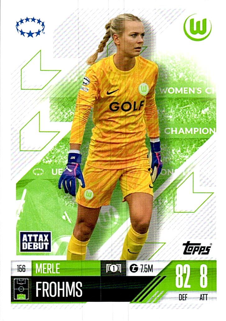 Match Attax Extra 2025 Merle Frohms nº156
