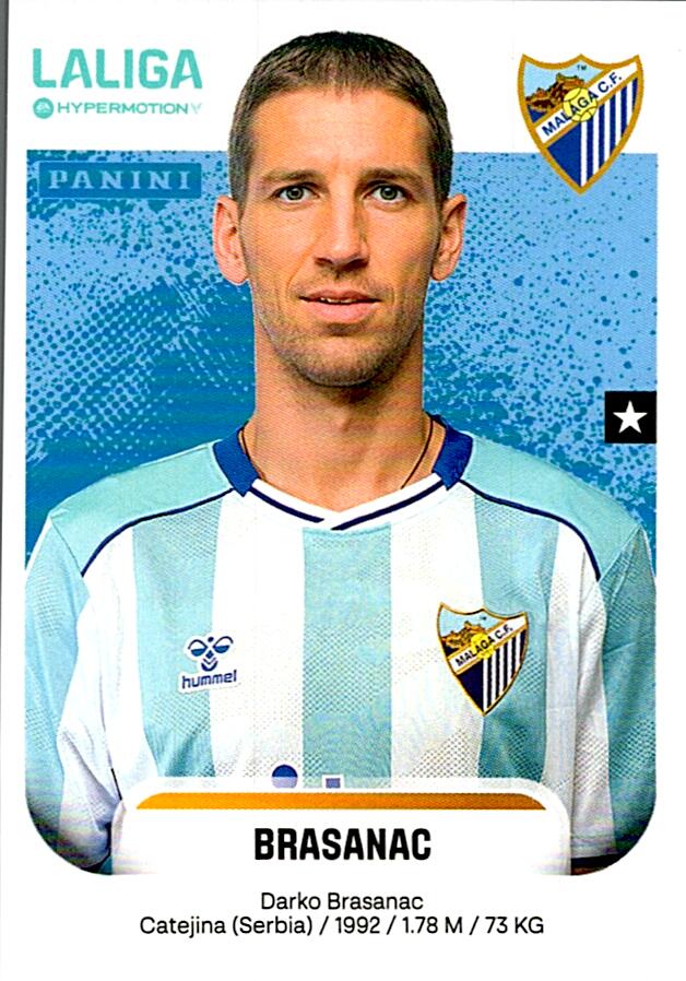 LALIGA HYPERMOTION 2025-26 BRASANAC MALAGA Nº296A