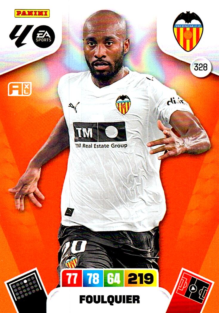 ADRENALYN LA LIGA 2025/2026 FOULQUIER VALENCIA CF Nº328
