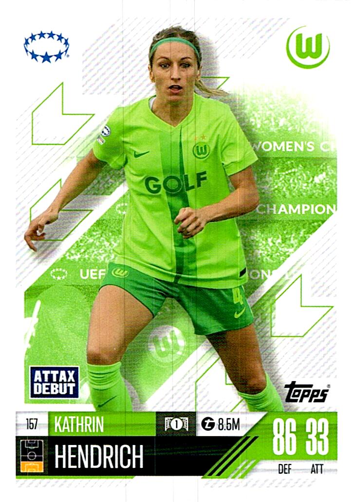Match Attax Extra 2025 Kathrin Hendrich nº157