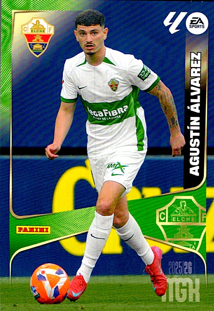 MEGACRACKS 2025/2026 ELCHE CF AGUSTIN ALVAREZ Nº141