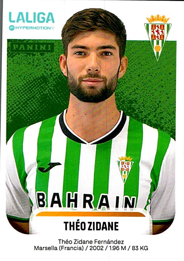 LALIGA HYPERMOTION 2025-26 THEO ZIDANE CORDOBA Nº146A