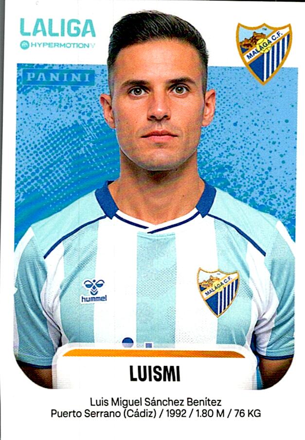 LALIGA HYPERMOTION 2025-26 LUISMI MALAGA Nº297
