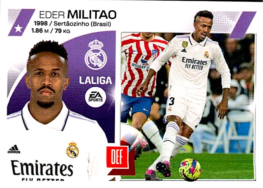 LIGA ESTE 2023/24 MILITAO REAL MADRID 8