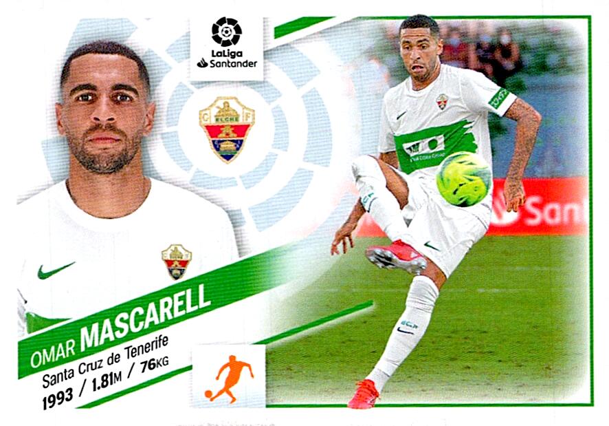 Cromo Liga Este 2022/2023 MASCARELL ELCHE CF Nº11
