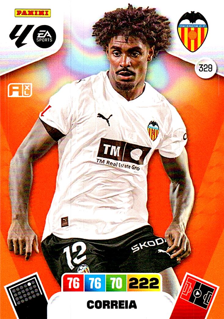 ADRENALYN LA LIGA 2025/2026 CORREIA VALENCIA CF Nº329