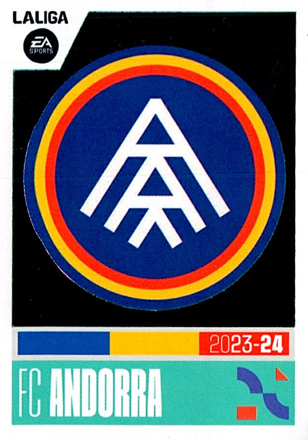 LIGA ESTE 2023/24 FC ANDORRA ESCUDOS SEGUNDA DIVISION 4