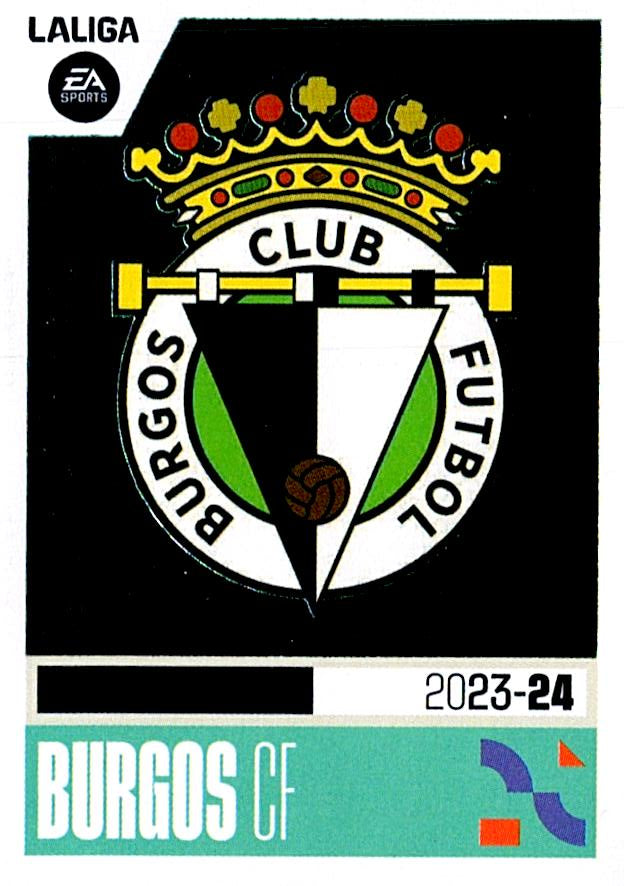 LIGA ESTE 2023/24 BURGOS CF ESCUDOS SEGUNDA DIVISION 5