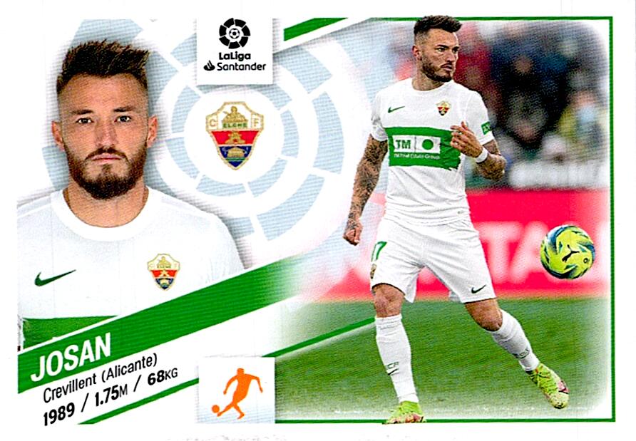 Cromo Liga Este 2022/2023 JOSAN ELCHE CF Nº13