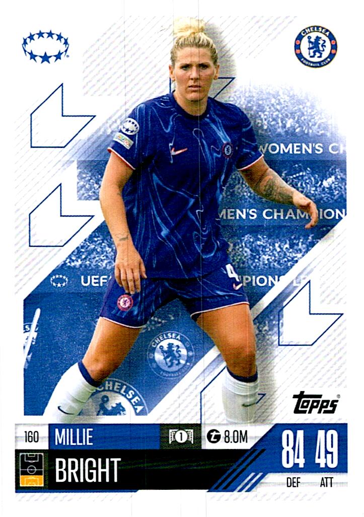 Match Attax Extra 2025 Millie Bright nº160