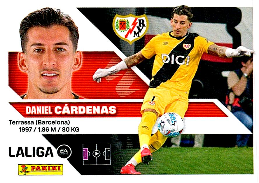 LIGA ESTE 2026/2027  RAYO VALLECANO CÁRDENAS Nº4