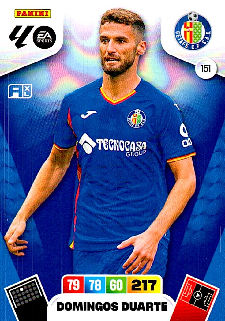 ADRENALYN LA LIGA 2025/2026 DOMINGOS DUARTE GETAFE CF Nº151