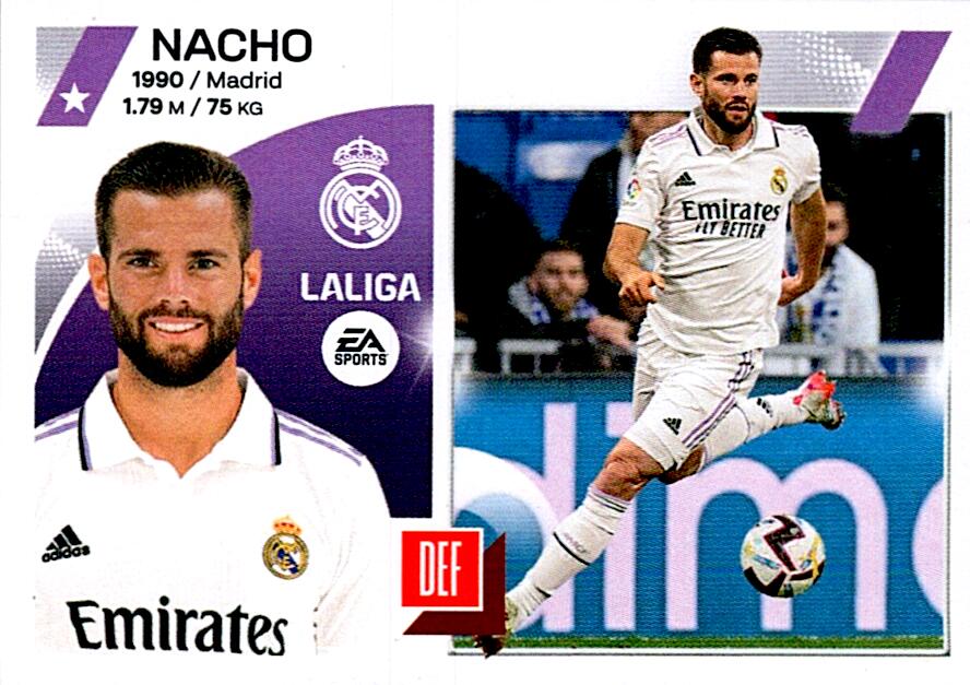 LIGA ESTE 2023/24 NACHO REAL MADRID 10A