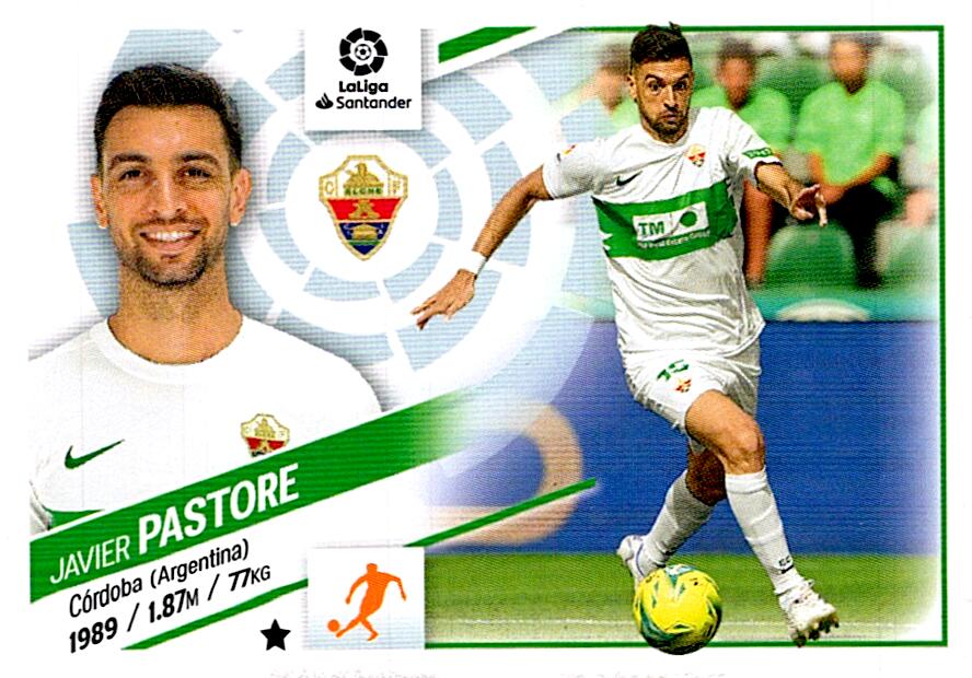 Cromo Liga Este 2022/2023 PASTORE ELCHE CF Nº14