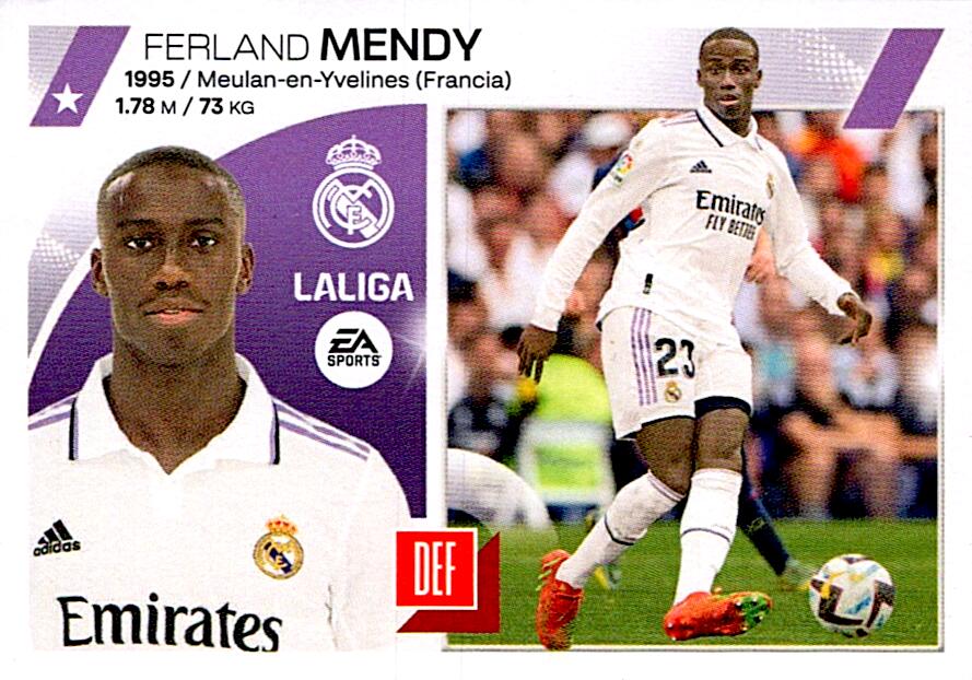 LIGA ESTE 2023/24 MENDY REAL MADRID 10B