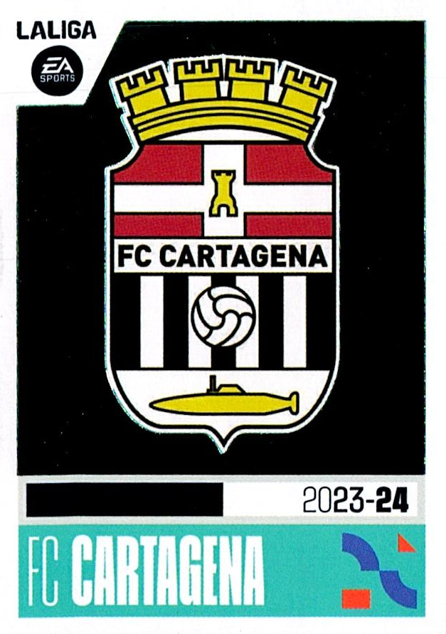 LIGA ESTE 2023/24 FC CARTAGENA ESCUDOS SEGUNDA DIVISION 6