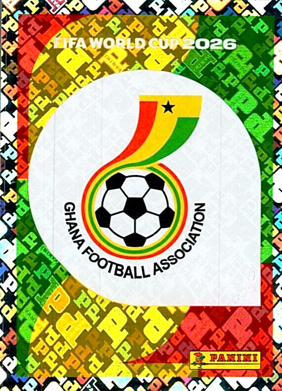 STICKERS FIFA WORLD CUP 2026 ESCUDO NºGHA 1