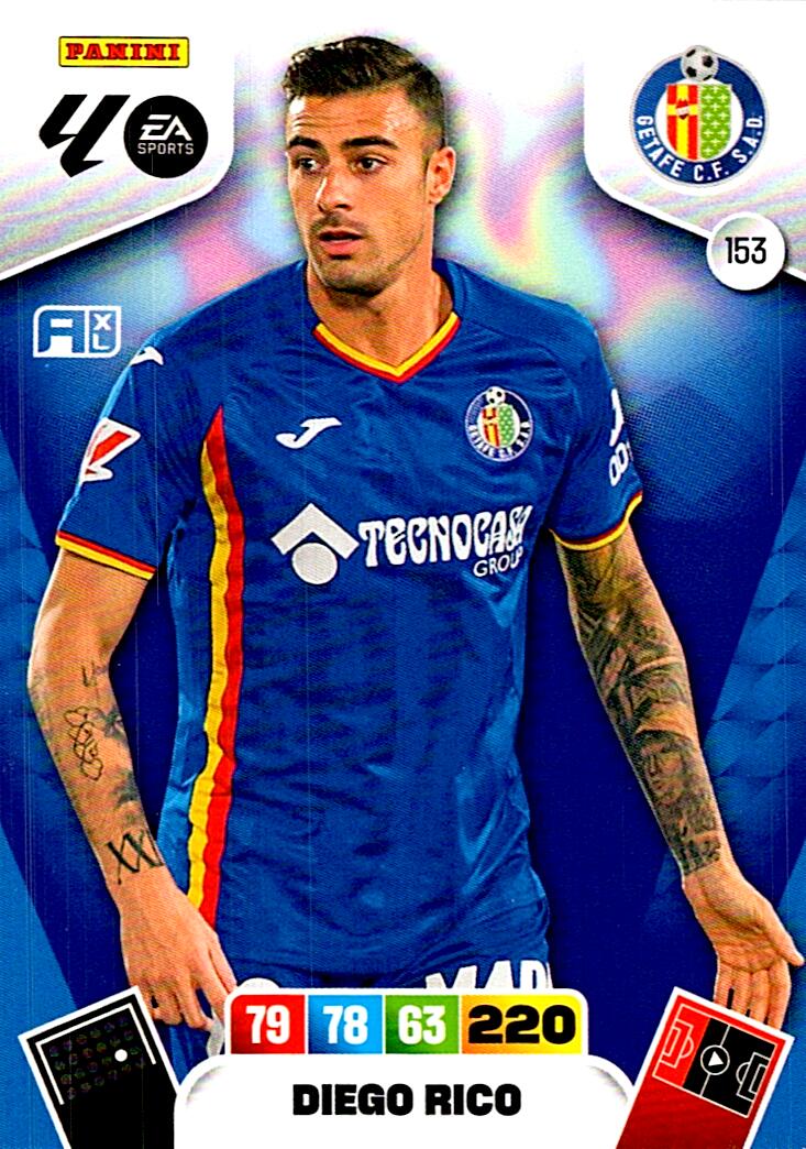 ADRENALYN LA LIGA 2025/2026 DIEGO RICO GETAFE CF Nº153