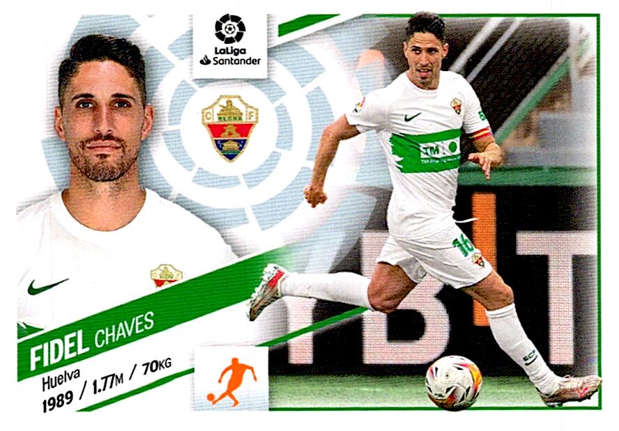 Cromo Liga Este 2022/2023 FIDEL ELCHE CF Nº15