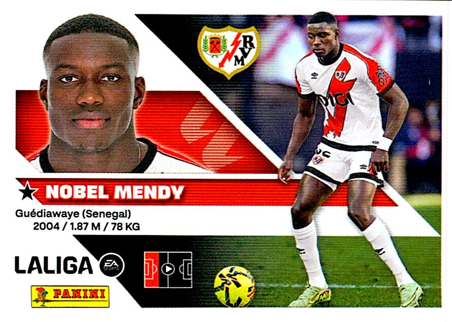 LIGA ESTE 2026/2027  RAYO VALLECANO NOBEL MENDY Nº7