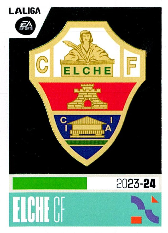 LIGA ESTE 2023/24 ELCHE CF ESCUDOS SEGUNDA DIVISION 8