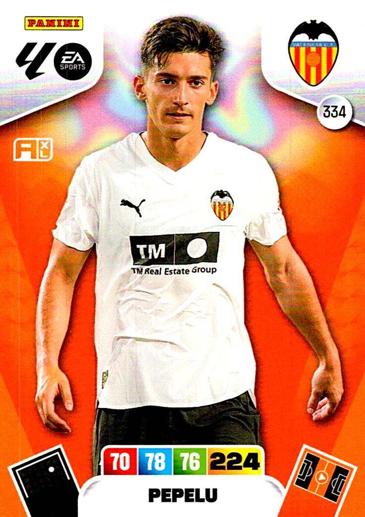 ADRENALYN LA LIGA 2025/2026 PEPELU VALENCIA CF Nº334