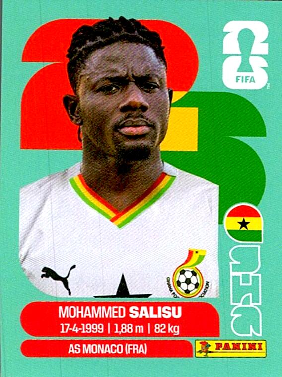 STICKERS FIFA WORLD CUP 2026 MOHAMMED SALISU NºGHA 4