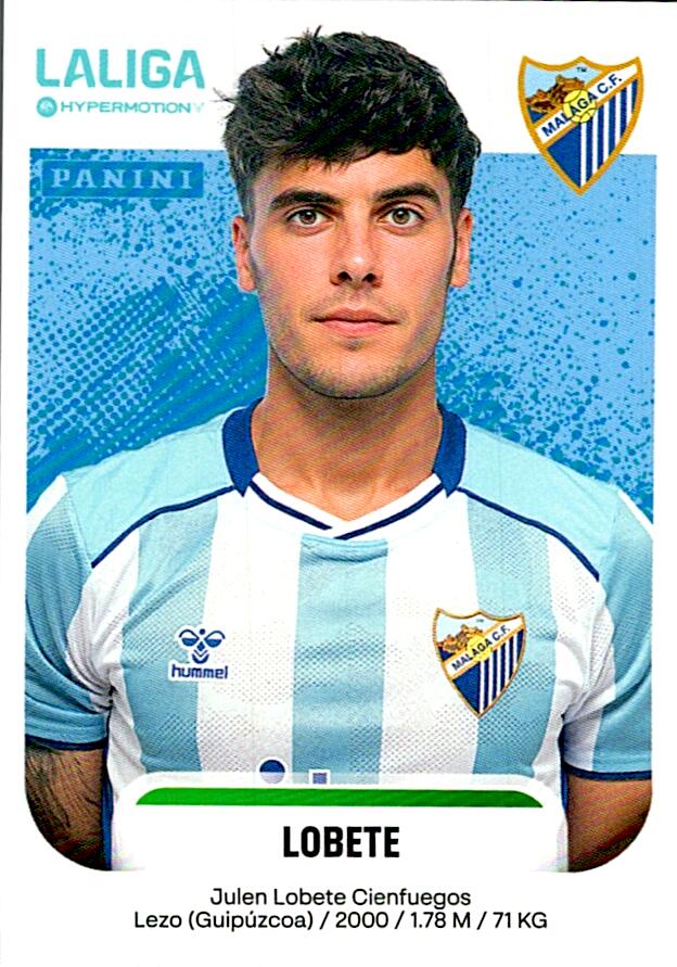 LALIGA HYPERMOTION 2025-26 LOBETE MALAGA Nº302A