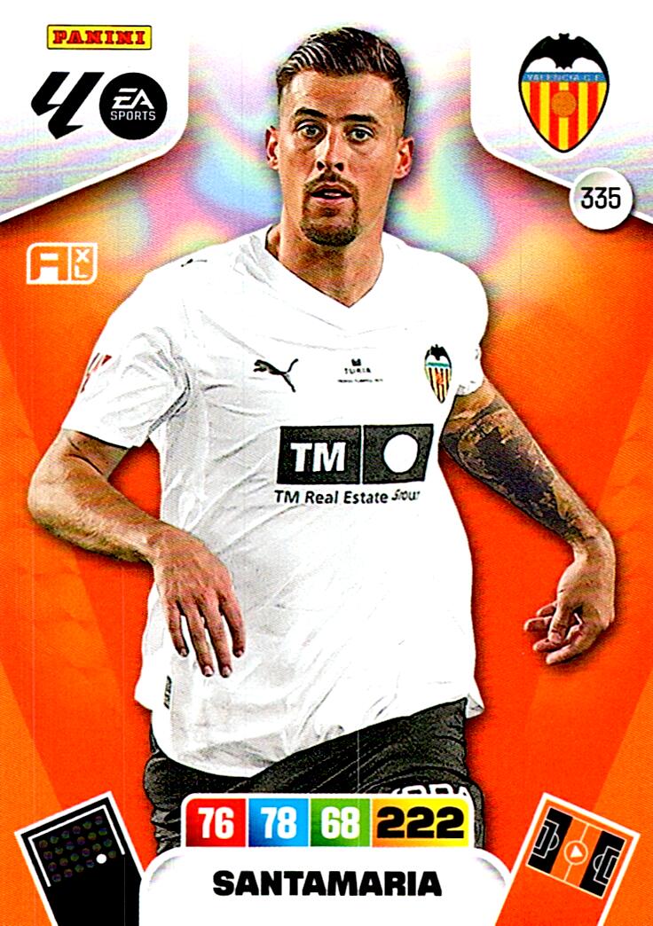 ADRENALYN LA LIGA 2025/2026 SANTAMARIA VALENCIA CF Nº335
