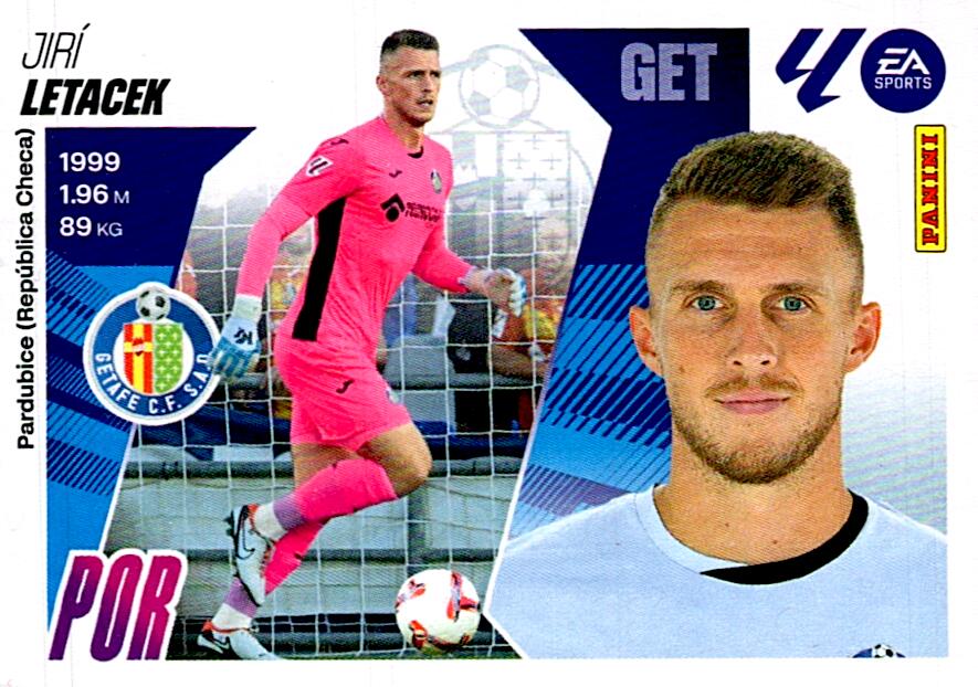 LIGA ESTE 2025/2026 GETAFE CF DAVID LETACEK Nº4