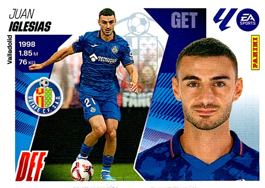 LIGA ESTE 2025/2026 GETAFE CF DAVID IGLESIAS Nº5