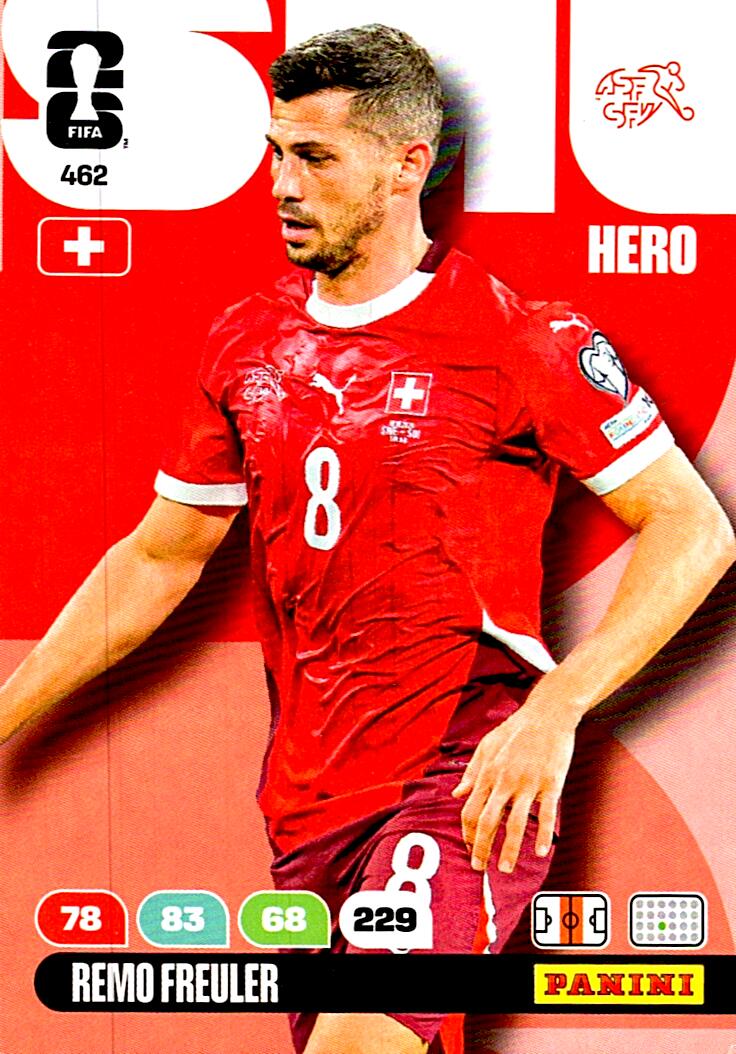 ADRENALYN WORLD CUP 2026 REMO FREULER SWITZERLAND Nº462