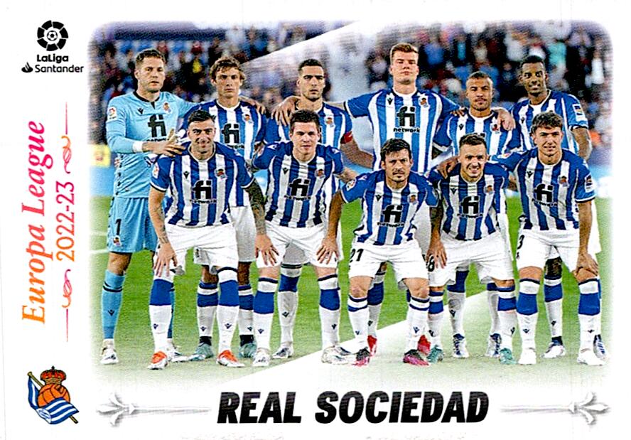 Cromo Liga Este 2022/2023 REAL SOCIEDAD CUADRO DE HONOR Nº6