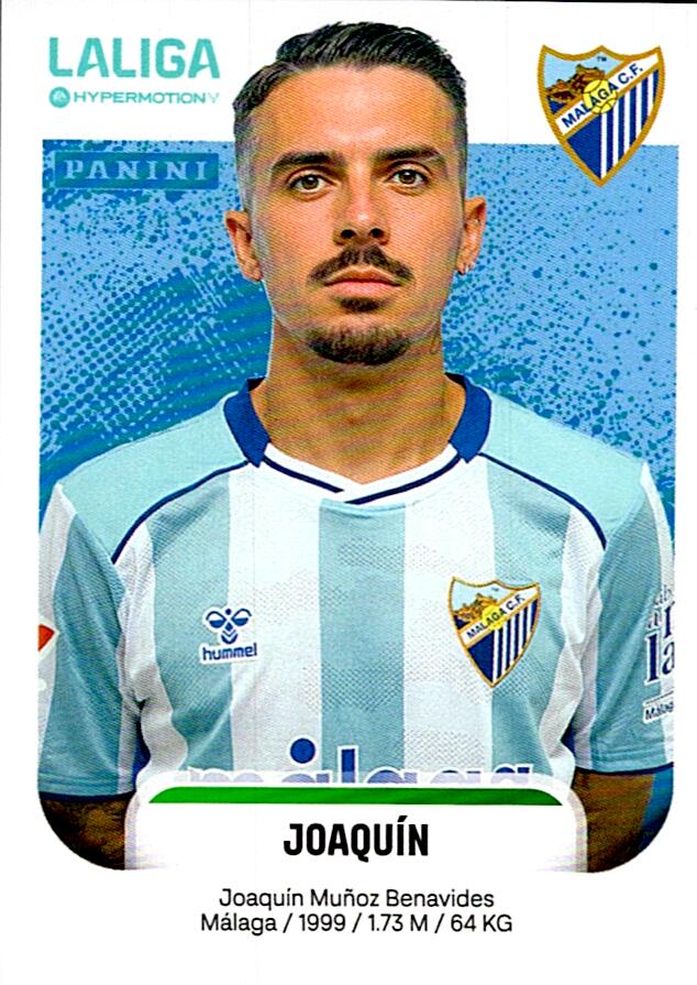 LALIGA HYPERMOTION 2025-26 JOAQUIN MALAGA Nº303