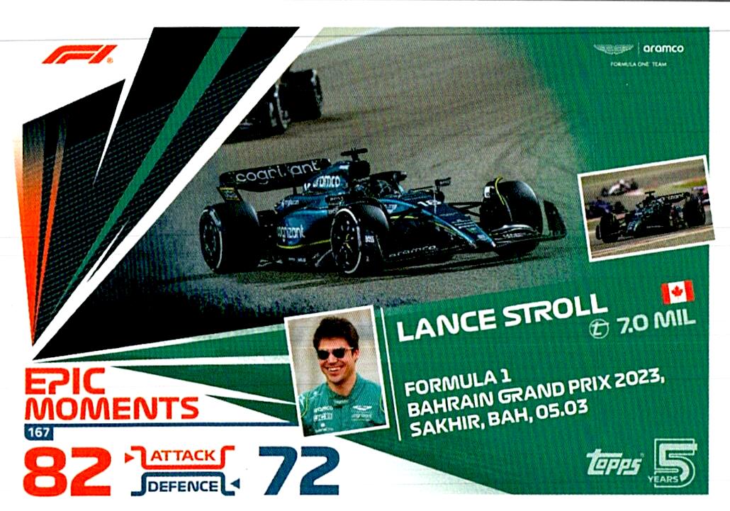 TOPPS TURBO ATTAX 2024 Nº167
