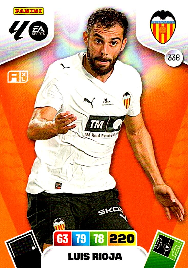 ADRENALYN LA LIGA 2025/2026 LUIS RIOJA VALENCIA CF Nº338