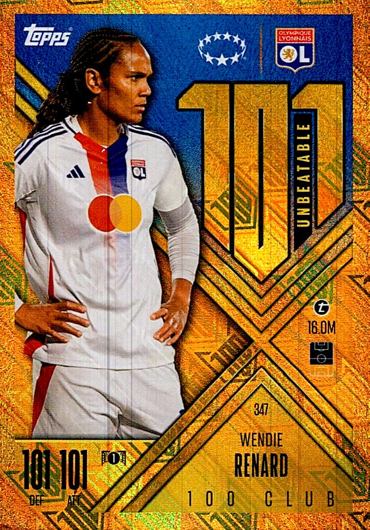 Match Attax Extra 2025 Wendie Renard 100 Club nº347