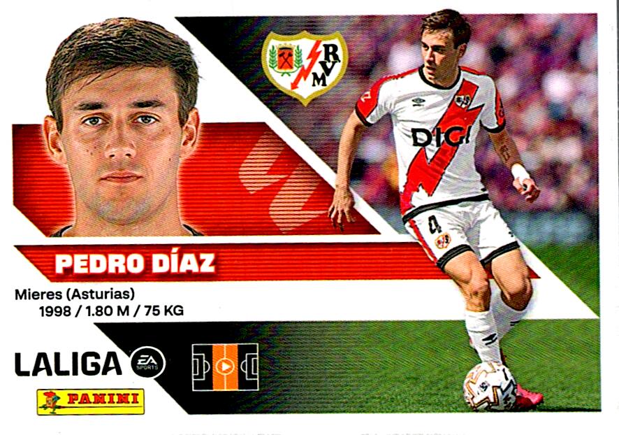 LIGA ESTE 2026/2027  RAYO VALLECANO PEDRO DÍAZ Nº11A