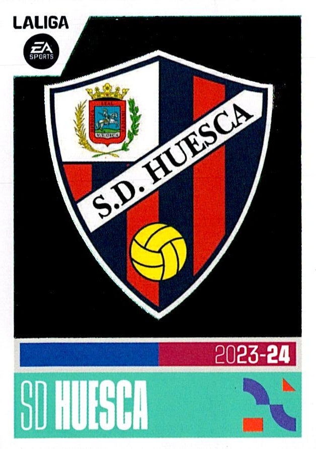 LIGA ESTE 2023/24 SD HUESCA ESCUDOS SEGUNDA DIVISION 12