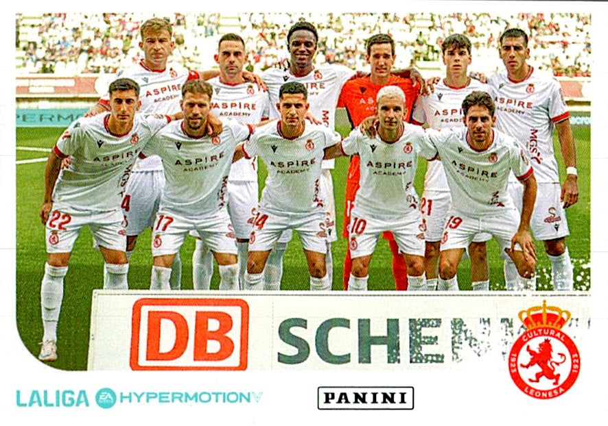 LALIGA HYPERMOTION 2025-26 ALINEACION CULTURAL LEONESA Nº155
