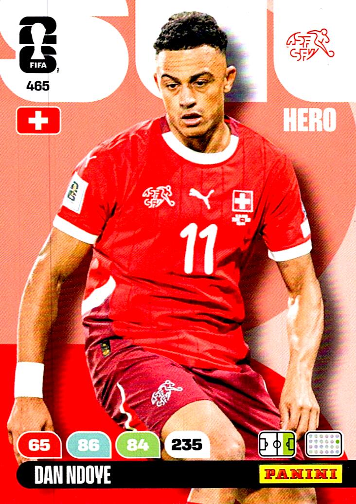 ADRENALYN WORLD CUP 2026 DAN NDOYE SWITZERLAND Nº465