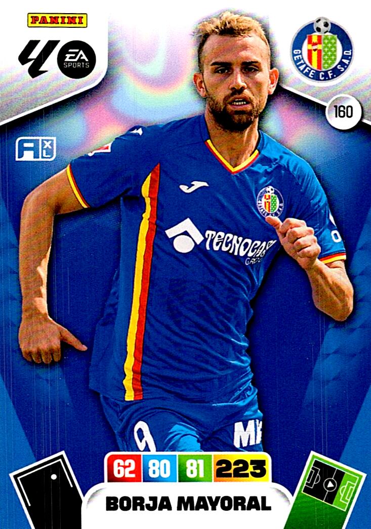 ADRENALYN LA LIGA 2025/2026 BORJA MAYORAL GETAFE CF Nº160