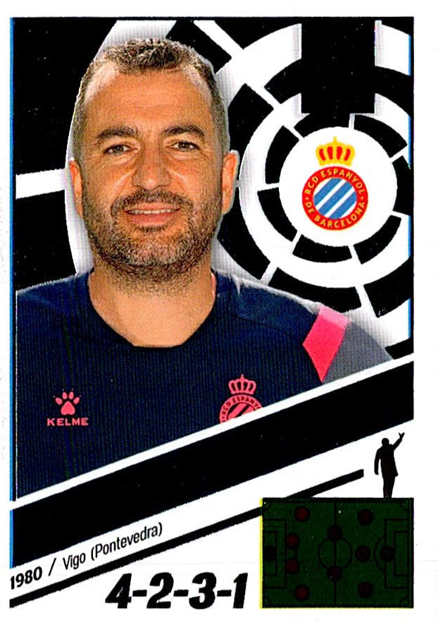Cromo Liga Este 2022/2023 DIEGO MARTINEZ RCD ESPANYOL Nº2