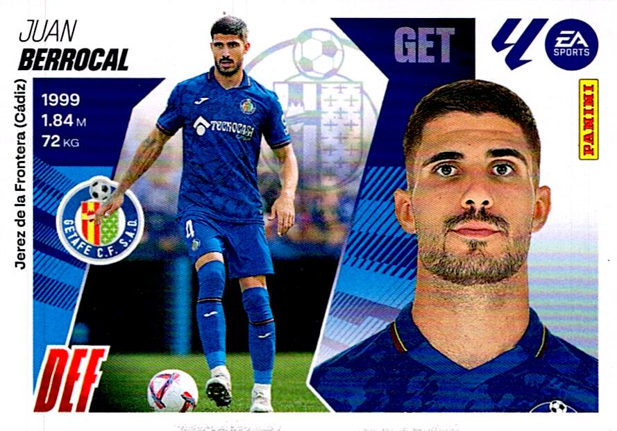 LIGA ESTE 2025/2026 GETAFE CF BERROCAL Nº9B