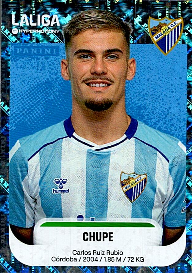 LALIGA HYPERMOTION 2025-26 CHUPE MALAGA Nº305