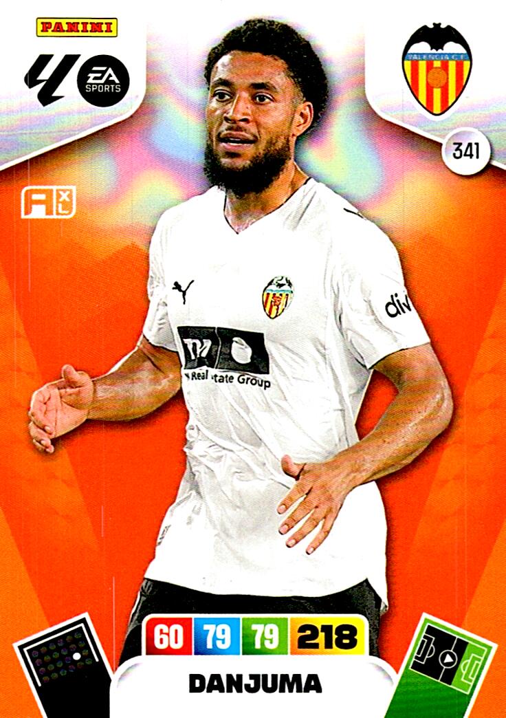 ADRENALYN LA LIGA 2025/2026 DANJUMA VALENCIA CF Nº341
