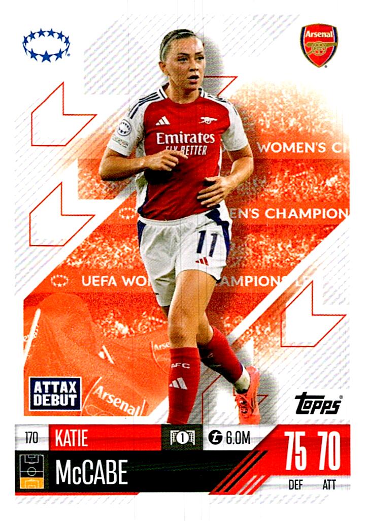 Match Attax Extra 2025 Katie McCabe nº170