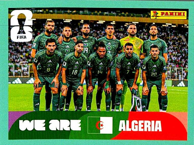 STICKERS FIFA WORLD CUP 2026 ALINEACION NºALG 13