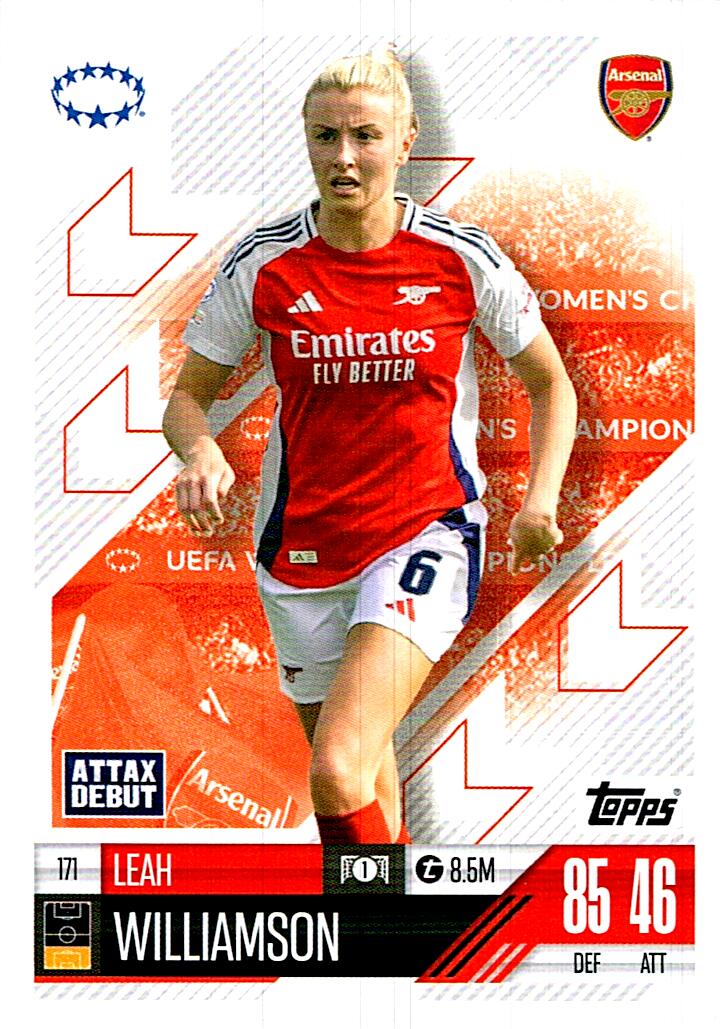 Match Attax Extra 2025 Leah Williamson nº171